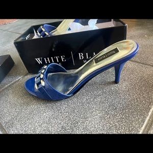 Cute - White House Black Market Blue Sandals
